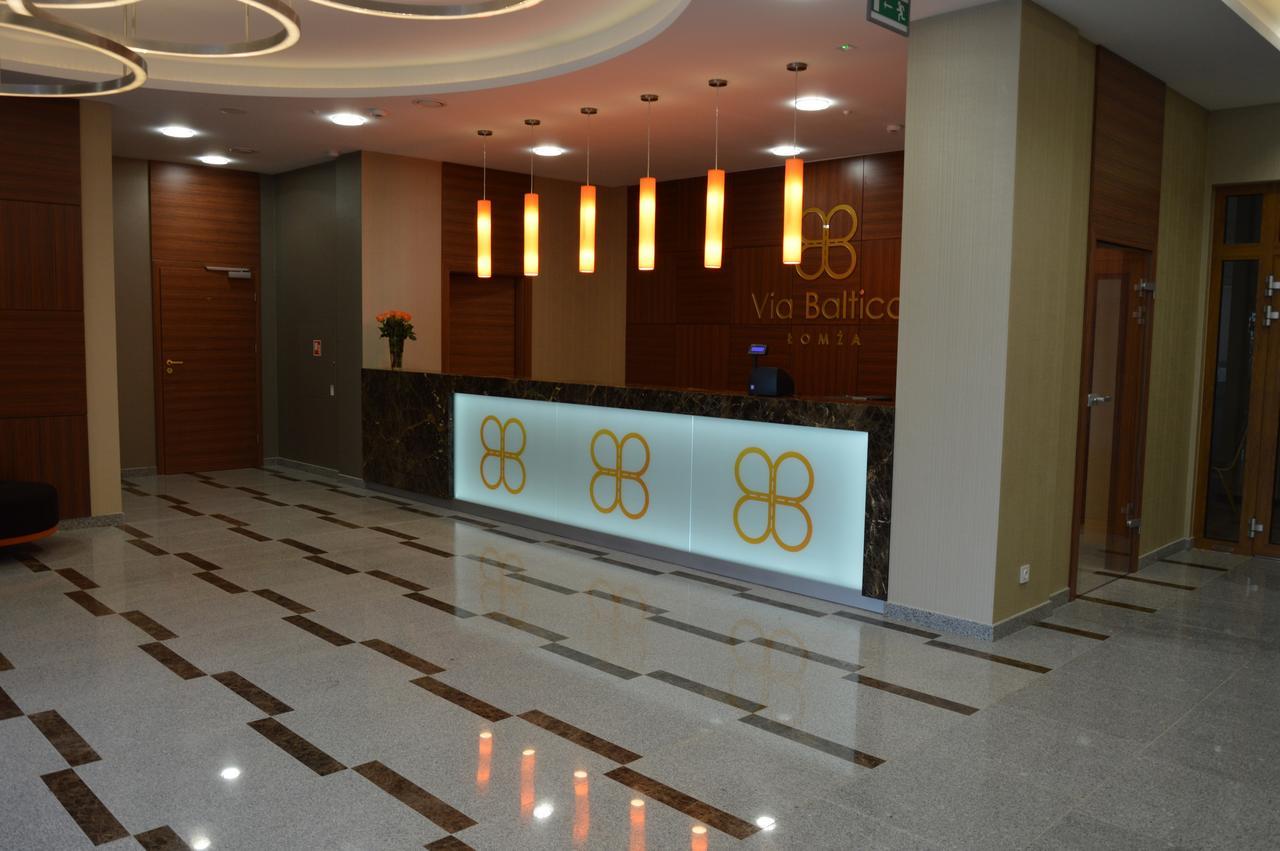 Hotel Via Baltica Łomża エクステリア 写真