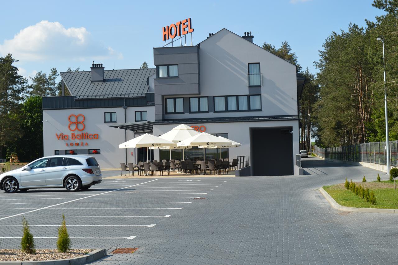 Hotel Via Baltica Łomża エクステリア 写真