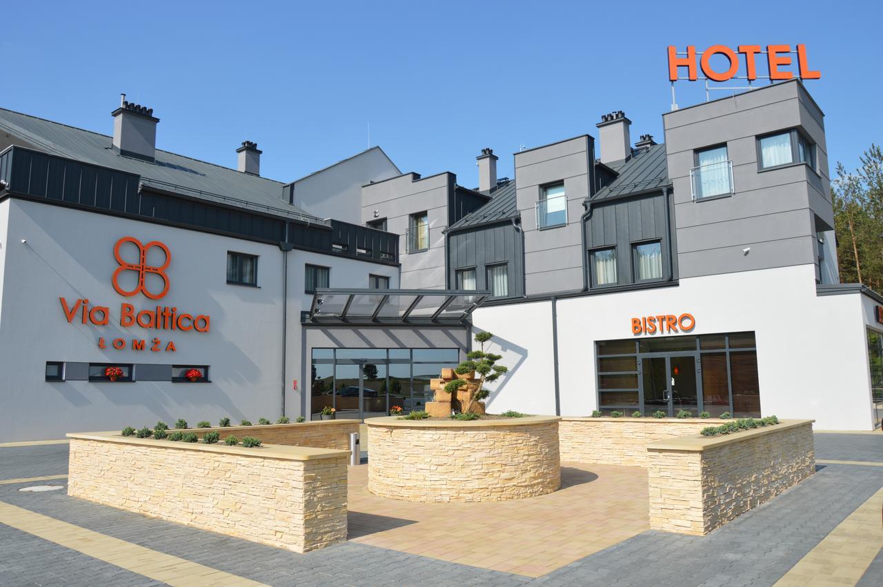 Hotel Via Baltica Łomża エクステリア 写真