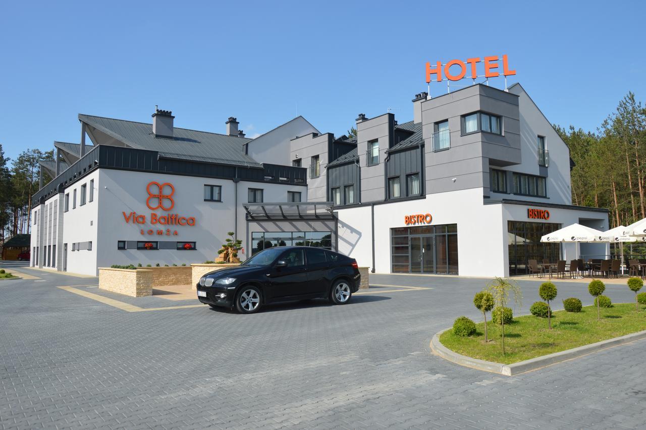 Hotel Via Baltica Łomża エクステリア 写真